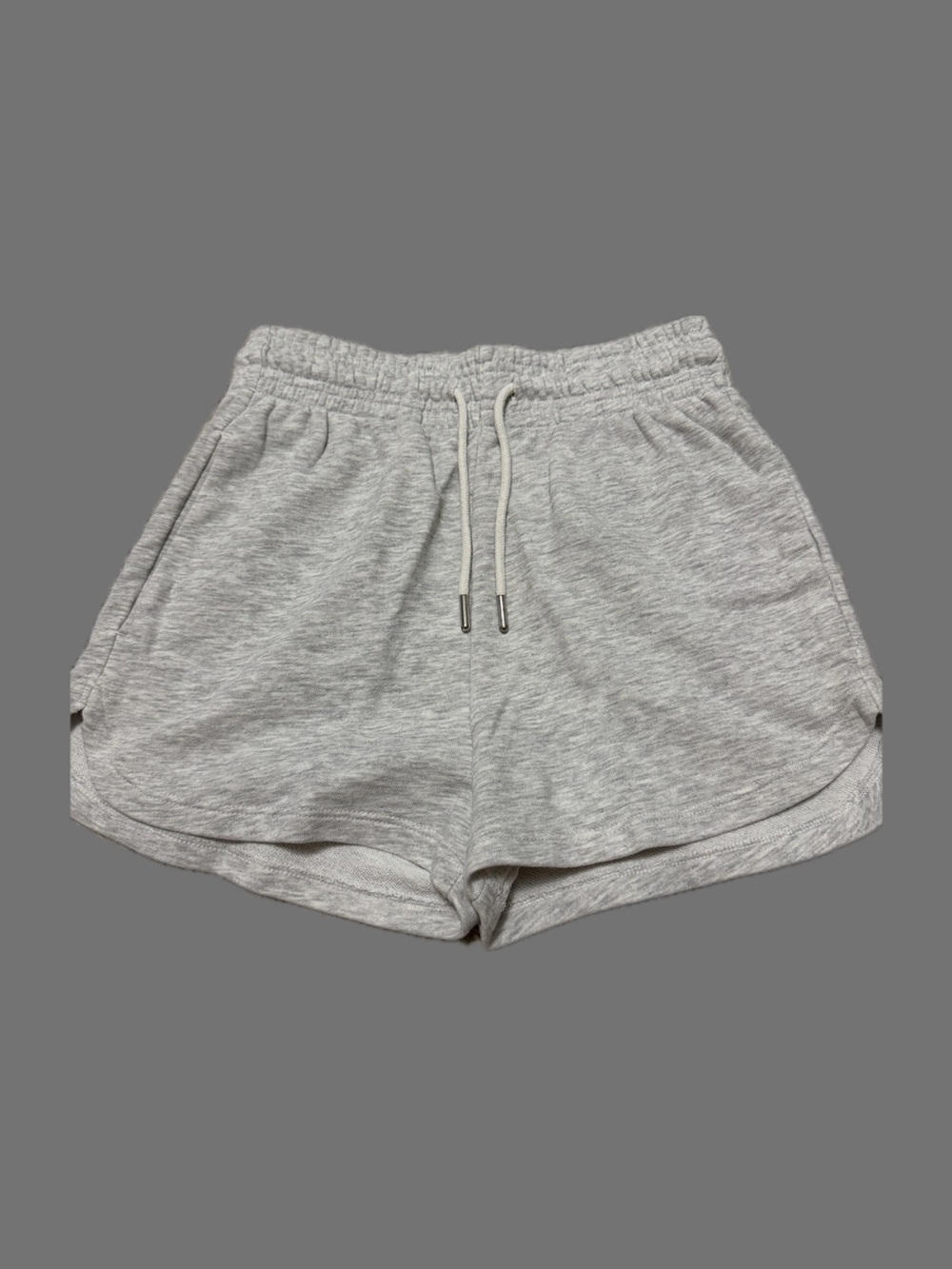 H&M Light Gray Athletic Drawstring Shorts